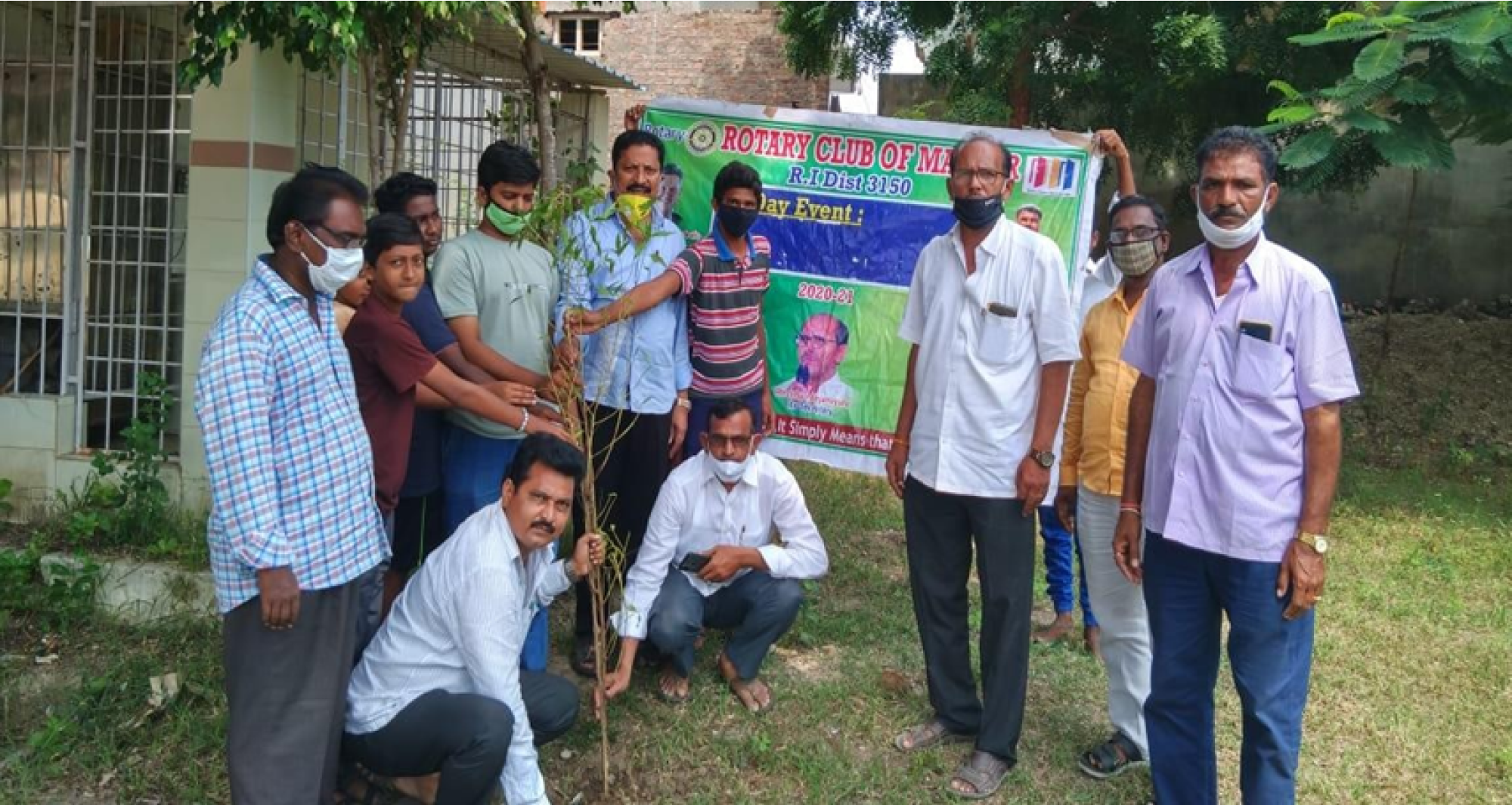 Tree plantation program in 15 villages of Prakasam district